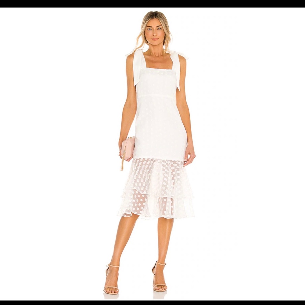 beautiful lovers + friends dress is a show stopper